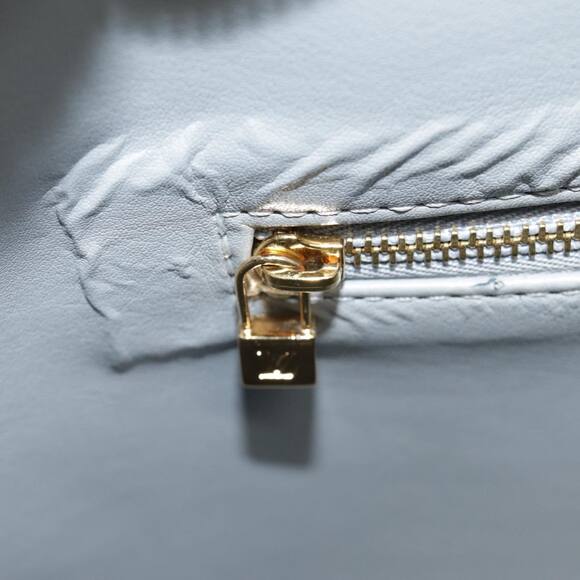 LOUIS VUITTON Monogram Vernis Houston Hand Bag Gris M91053 - Picture 11 of 16